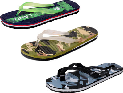 

Indistar StepCare Slippers, Green::multicolor::black