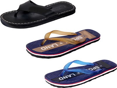 

Indistar StepCare Slippers, Black::brown::blue