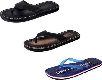 

Indistar StepCare Slippers, Black::blue