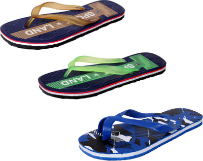 

Indistar StepCare Slippers, Brown::green::blue