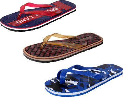 

Indistar StepCare Slippers, Red::brown::blue
