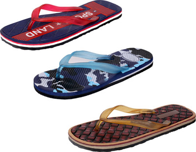 

Indistar Slippers, Red::blue::brown