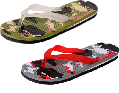 

Indistar Slippers, Multicolor::red
