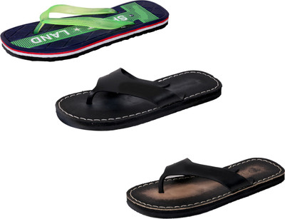 

Indistar StepCare Slippers, Black::green