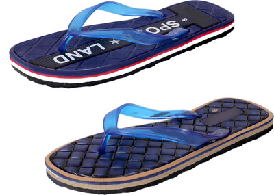 

IndiWeaves StepCare Slippers, Blue