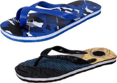 

Indistar StepCare Slippers, Blue::black