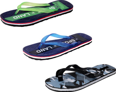 

Indistar StepCare Slippers, Green::blue::black