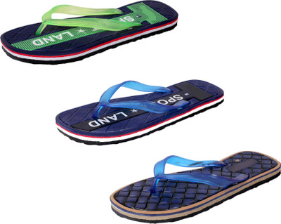 

IndiWeaves StepCare Slippers, Green::blue