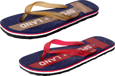 Indistar StepCare Slippers, Brown::red