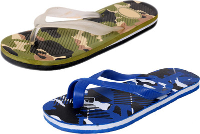 

IndiWeaves StepCare Slippers, Multicolor::blue