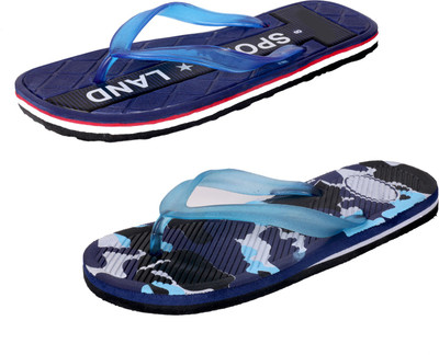 

IndiWeaves StepCare Slippers, Blue