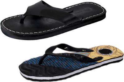 

IndiWeaves StepCare Slippers, Black
