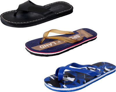 

Indistar StepCare Slippers, Black::brown::blue