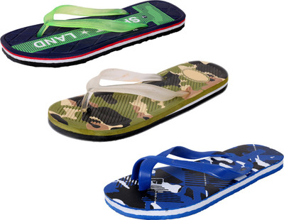 

IndiWeaves StepCare Slippers, Green::multicolor::blue