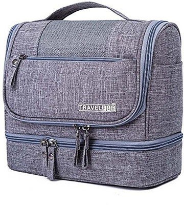 

ShopyBucket Best Quality Multifunction Cosmetic Bag Women Makeup Bag Travel Toiletry Bag Small Travel Bag - Large(Grey)