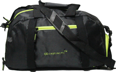 INFINITI Multi-Utility Sports Bag(Black, Kit Bag, Black & green