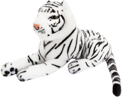 

HRDecoration White Stuffed Tiger Toy - 40 cm(Multicolor)