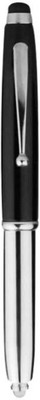 

ZesTale Metal pen with stylus & torch Stylus(Black)