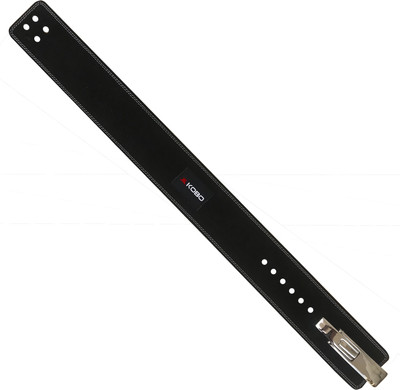 

Kobo Leather Power Lifting Lever Belt Back Support (, Black