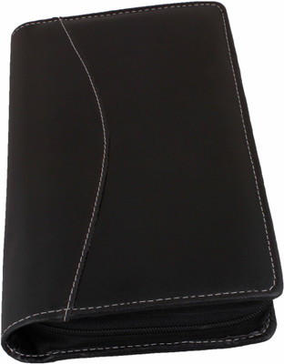 

ZesTale Cheque Book Holder With Debit Credit Card Holder(Black)