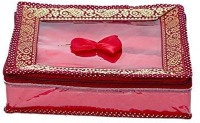 

Kuber Industries 3 Rod Satin Bangle Organiser, Maroon Bangle Vanity Box Vanity Box(Maroon)