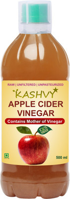 

Kashvy Apple Cider Vinegar with Mother | 5% Acidity Vinegar(500 ml)