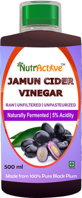 

Nutractive Jamun Cider Vinegar, Raw, Unfiltered Nutrition Drink(jamun, vinegar Flavored)