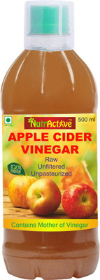 

NutrActive 100% Natural Apple Cider Vinegar With Mother of Vinegar Vinegar(500 ml)