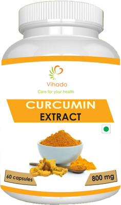 

VIHADO Curcumin Extract 60 Veg Capsules 800 mg(800 mg)