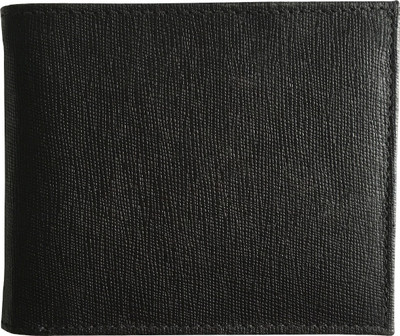 

Deeya Men Black Genuine Leather Wallet(5 Card Slots)