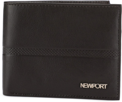 

Newport Men Brown Genuine Leather Wallet(4 Card Slots)