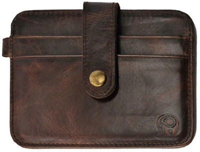 

Generic Boys Brown Artificial Leather Card Holder(3 Card Slots)