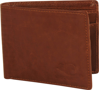 

Moochief Men Brown Artificial Leather Wallet(3 Card Slots), Tan