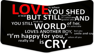 

SL COLLECTIONS Boys Multicolor, Black Canvas, Artificial Leather Wallet(3 Card Slots)