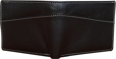 

Urban Galore Men Black Genuine Leather Wallet(8 Card Slots)