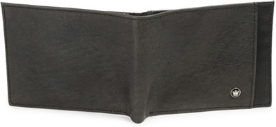 

Louis Philippe Men Casual Black Genuine Leather Wallet(7 Card Slots)