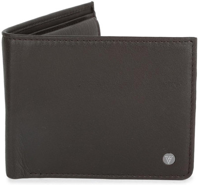 

Van Heusen Men Casual Black Genuine Leather Wallet(7 Card Slots), Brown