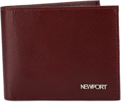 

Newport Men Maroon Genuine Leather Wallet(4 Card Slots), Wine