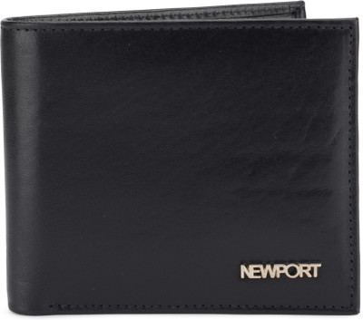 

Newport Men Blue Genuine Leather Wallet(6 Card Slots), Navy