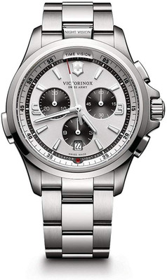 

Victorinox 241728 Night Vision Chronograph Watch - For Men