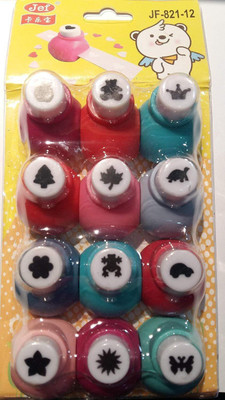 

Shopat7 Set Of 12 Craft Punches To Make School Projects Attractive