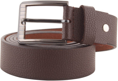 

AArmish Men Tan Genuine Leather Belt