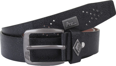 

JVoutfits Men Casual, Party, Evening Black Artificial Leather Belt