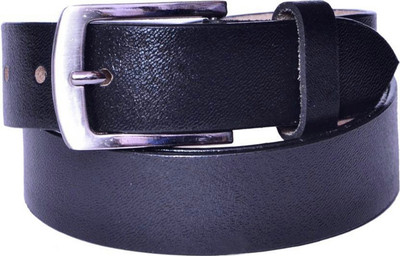 

new balts Men Brown, Black Texas Leatherite Belt, Blak