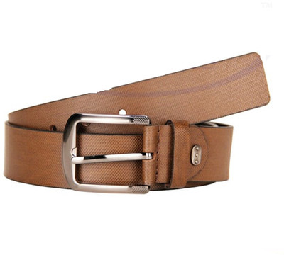 

new balts Men Brown Texas Leatherite Belt, Br