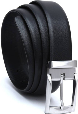

ZORO Men Formal, Party, Casual Black Artificial Leather Reversible Belt, Black/brown