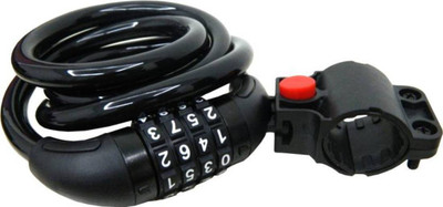 

Gadget Deals Heavy Multipurpose Resettable Number Lock for Bikes, Cycles, Helmets Luggage (with Mounting Bracket) Bicycle Lock