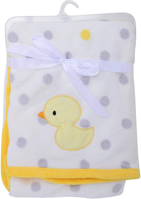 

Baby Bucket Cartoon  AC Blanket(Fur, White