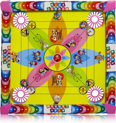 

GLS Kids Carrom Board With Coins (Ludo At Back Side) - Large Board Game