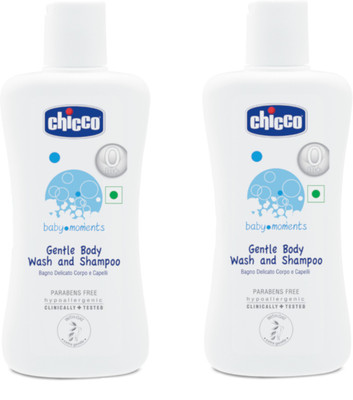 

Chicco Body wash and Shampoo (Pack of 2)(200 ml, Pack of 2)